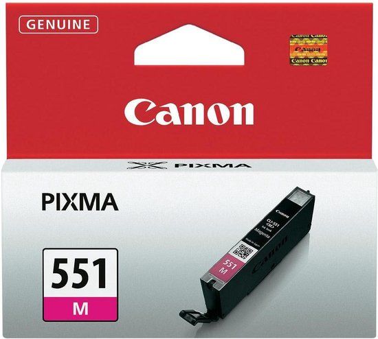 Canon CLI-551 M - Magenta Ink Cartridge - 7ml - 700 Pages - Original
