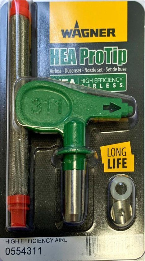WAGNER ProTip HEA 311 Airless Spuittip - Groen - Duits