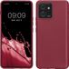 kwmobile telefoonhoesje geschikt voor Motorola ThinkPhone - Back cover in bordeaux-violet
