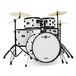 Gear4music BDK-20 Expanded Fusion Drumstel, Wit
