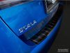 Zwart Avisa Zwart RVS Achterbumperprotector passend voor Skoda Scala 2019- 'Ribs'