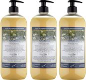 Claudius Cosmetics B.V. Body & Hair Kamille 1 liter - set van 3 stuks - met gratis pomp - 2 in 1 voor lichaam en haar.