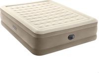 Merkloos Luchtbed met Ingebouwde Pomp - 2-Persoons - 203 x 152 x 46 cm - Ultra Plush