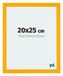 Your Decoration Cadre photo 20x25 cm MDF Jaune Mura