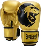 Super Pro Combat Gear Talent (kick)bokshandschoenen Goud/Zwart 10oz