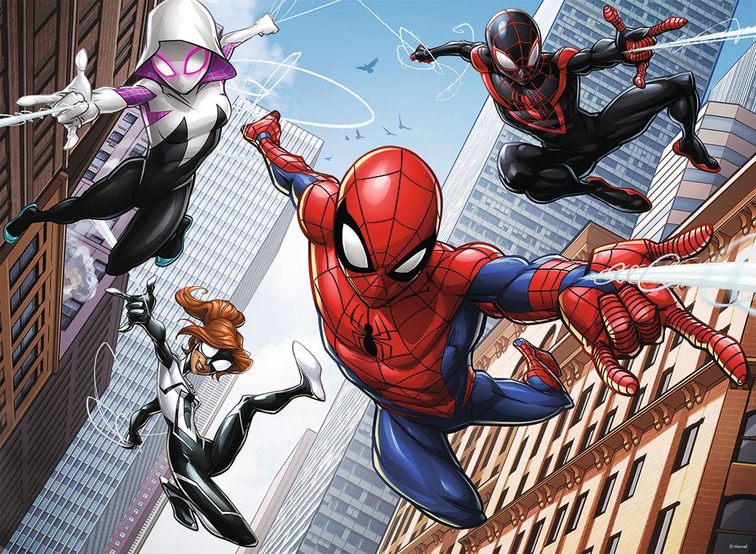 Ravensburger Spider-man, de kracht van de spin Puzzel - 12694 - Multicolor