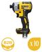 DeWALT Accuschroefboormachine DCF887N (alleen apparaat), verpakking van 10 stuks