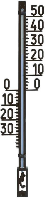 TFA Thermometer kunststof bui 27,5 cm zwart