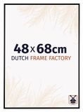 Dutch Frame Factory Fotolijst 48x68 cm - Kunststof - Zwart Mat - Easy