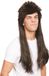 Bristol Novelty Ltd Bristol Novelty Mens Long Mullet Wig (Brown)