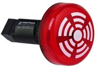 Werma Signaltechnik Combi-signaalgever LED 150.100.68 Rood Continulicht 230 V/AC 80 dB