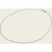 AllSaints Axl Curb Ncklc Med Argent Taille: OS