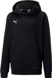 PUMA teamGOAL 23 Casuals Hoody Jr kindersweatshirt 656711 Zwart