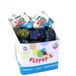 FLYPOP'S 033031 M.G.M. 20 Marbles and 1 Cap in Assorted Colours. Sold 1 net per Piece, Multiclored