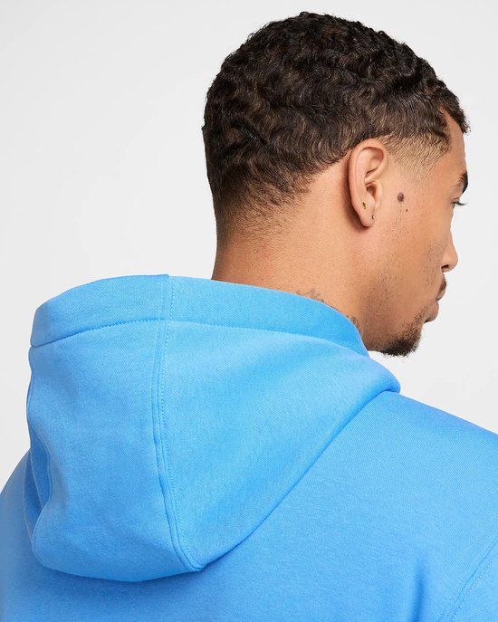 NIKE - nike sportswear club fleece pullove - Hooded sportcasual heren - Blauw