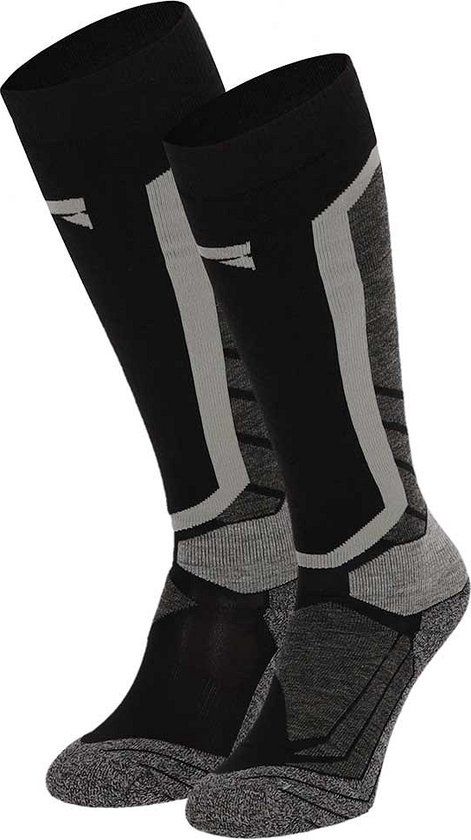 Xtreme Snowboard Sokken - 2 paar - Multi Black - Maat 39/42