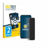 BROTECT - privacy screenprotector voor Oukitel WP35 5G - Folie Beschermfolie Blauwlichtfilter 2 Stuks