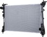 HELLA Radiateur pour refroidissement moteur, avec ailettes de refroidissement soudées, dimensions 620 x 388 mm, adapté entre autres pour FIAT DOBLO