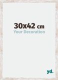 yd. Cadre photo 30x42 cm White Wash MDF Catania