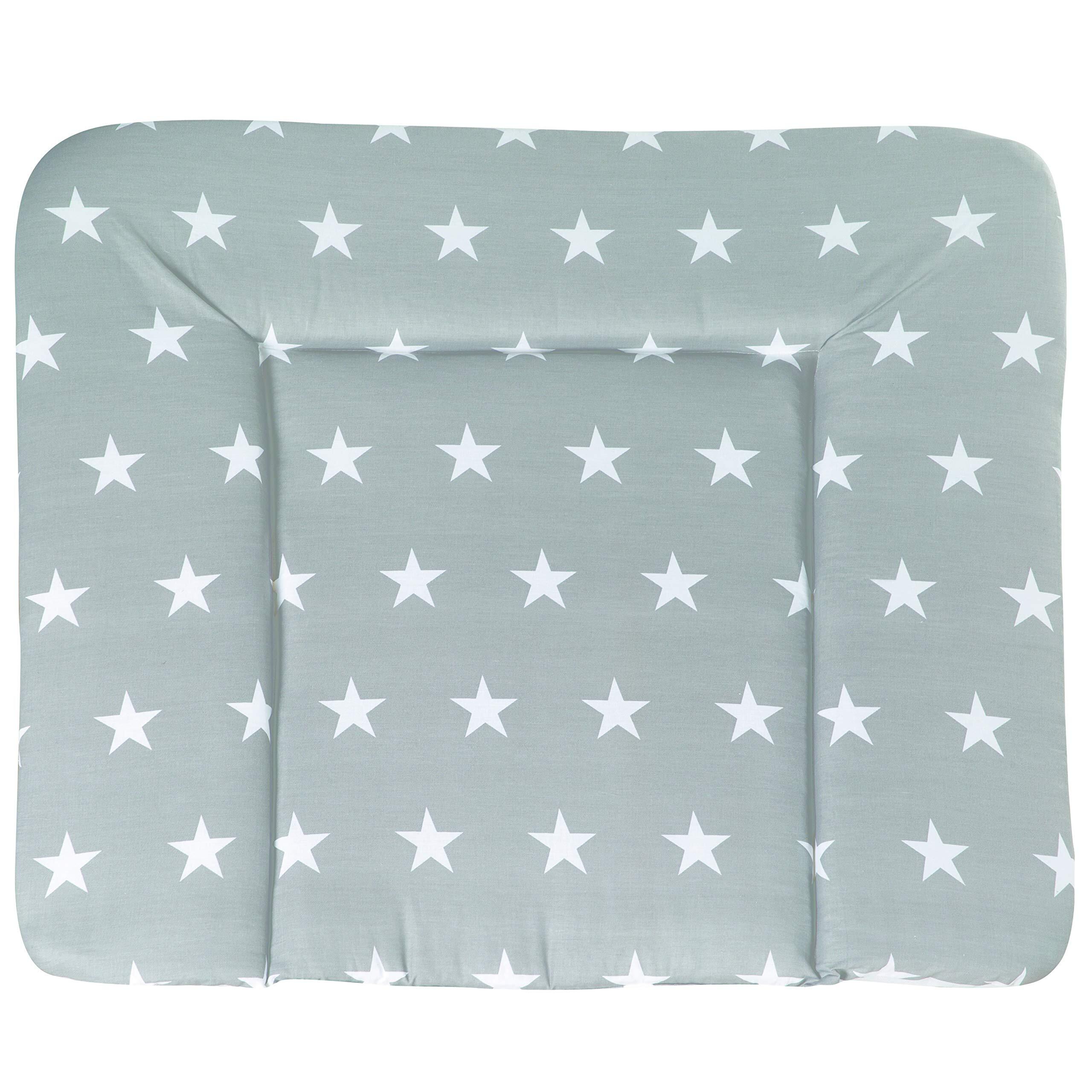 Roba Aankleedkussen Little Stars 85 x 75 cm wit, grijs