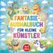 Fantasie-Ausmalbuch für kleine Künstler ab 4 Jahren mit 50 fantastischen Kreaturen: Entfalte deine Kreativität mit lustigen Monstern, Drachen und Fabelwesen!