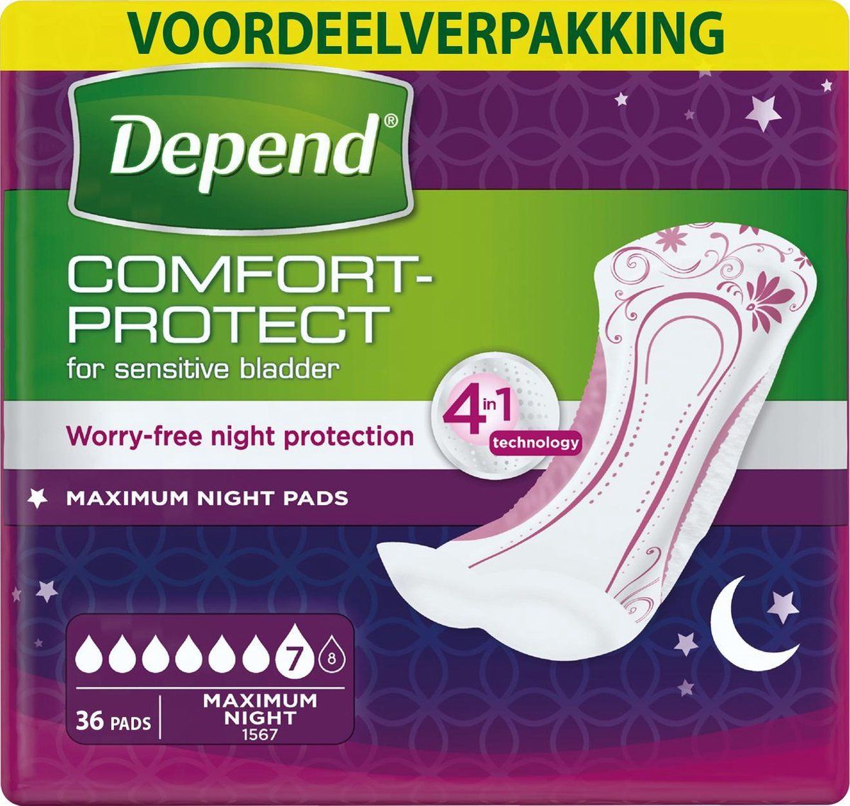 Depend Maximum Incontinentie