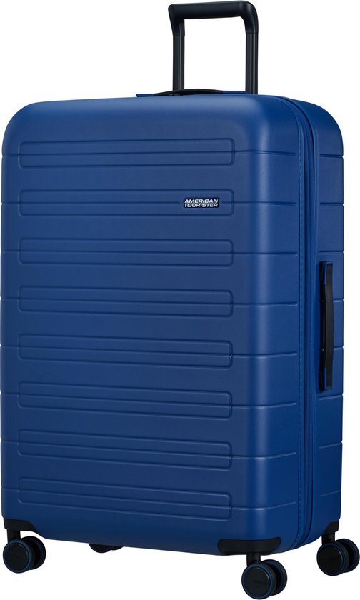 American Tourister American Tourister Novastream Spinner 77 Exp navy blue Harde Koffer Blauw