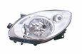 TarosTrade 37-0463-L-29883 koplamp voor elektrisch chroom zonder motor links