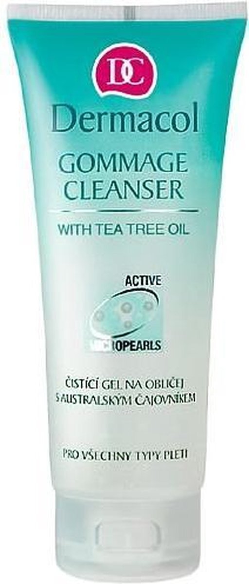 Dermacol - Gommage Cleanser with Tea Tree Oil Cleaning gel for face - 100ml