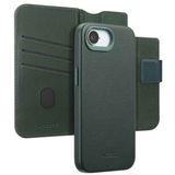 Accezz Leather Bookcase 2-in-1 met MagSafe Apple iPhone 17e / 16e - Cedar Green