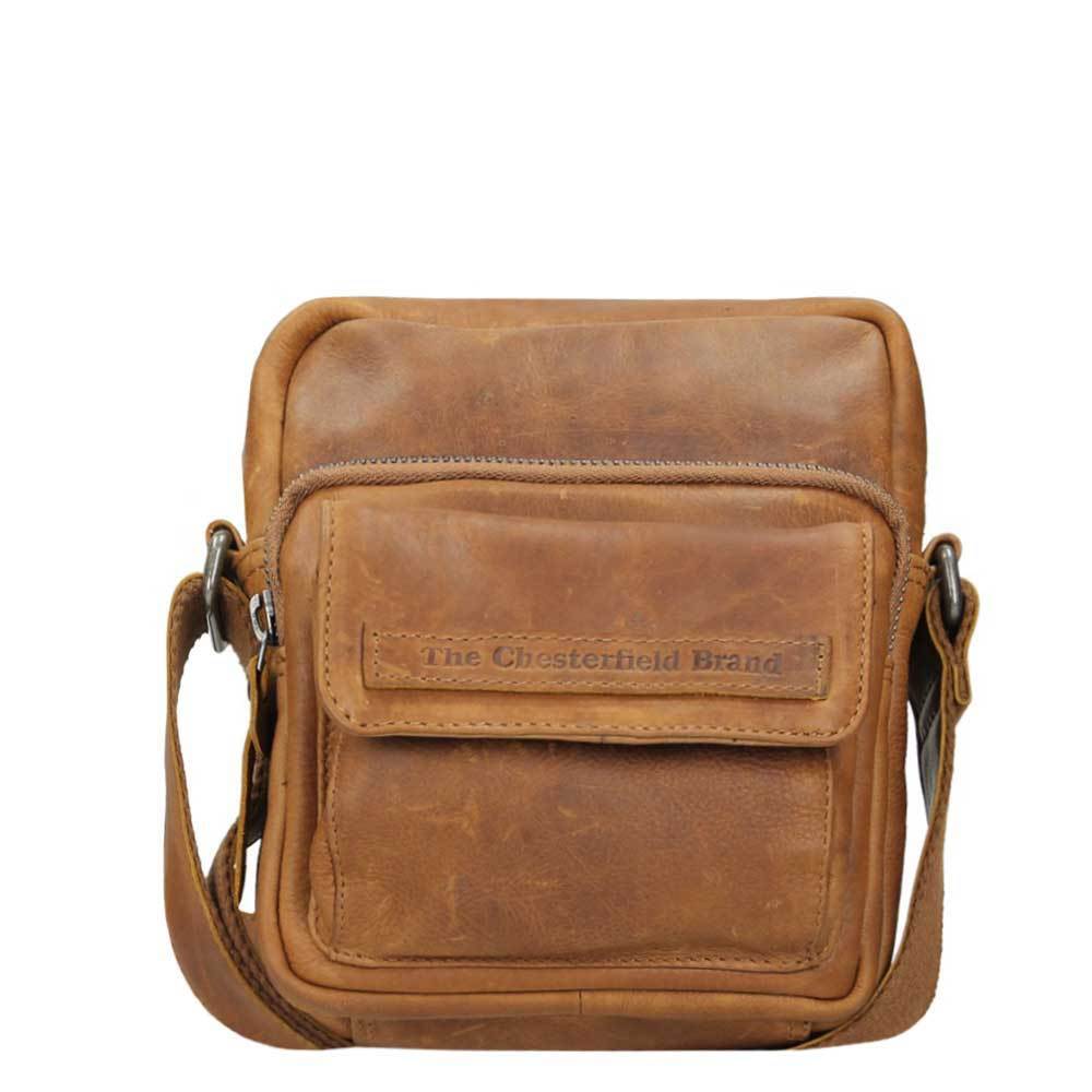 The Chesterfield Brand Casual Shoulderbag cognac Bruin