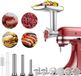 KitchenAid Accessoire pour hachoir à viande avec 4 disques de broyage et 3 remplisseuses de saucisses
