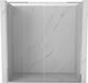 Mexen Exo porte de douche coulissante double 190 cm, verre transparent, chrome
