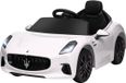 AIYAPLAY Elektrische kinderauto - PP - 98x59x43cm - Wit