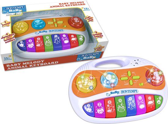 Bontempi Keyboard Elektronisch Junior - Multicolor