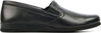 Rohde Pantoffels Heren Sloffen / Instappers - Leer - Harde zool - Dichte hiel - 6402 - Zwart - Maat 47