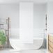 Maison Exclusive - Rideau de douche, dimensions 80x240 cm, largeur du tissu : 76 cm