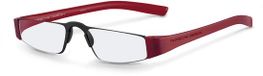 Porsche Design Leesbril P8801 Titanium/Rood +2.00
