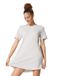 Skiny Every Night in Mix & Match nachthemd voor dames, gestreept, grijs, 38, Grijze strepen