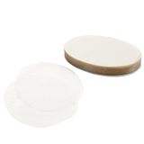 Garcia de Pou Cellophane Ovales voor Burgers 130 G, 11 x 8 cm, Wit, One Size