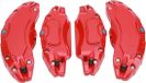 Markenlos Impact Life Remklauw Covers Set van 4 voor Model Y 19 Inch 20 Inch Wielnaaf Maat (Rood)