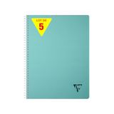 Clairefontaine 327120Cpack Collectie Linicolor ESSENCE Pak met 5 Spiraalschriften