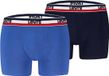 Levi's Lot de 2 caleçons SPW REPEAT LOGO pour homme - Bleu marine/Bleu