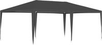 vidaXL Partytent professioneel 4x6 m antraciet 90 g/m²
