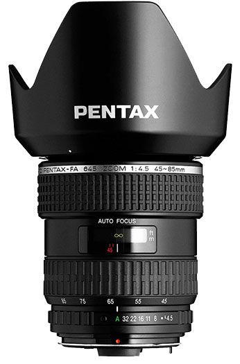 Pentax smc FA 645 45-85mm F4.5 - Cameralens - Zwart