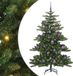 vidaXL Kunstmatige Hinged Kerstboom Groen 150 cm PVC en Staal