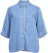 OBJECT Objframe 2/4 Re Denim Top Dames - Jurken - Blauw - Maat S