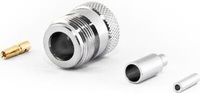 VARIA Group N-connector, krimpklem voor RG316-kabel, coaxiale stekkeradapter