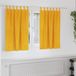 vidaXL Rideaux 2 pièces moutarde 140 x 140 cm velours