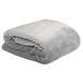 Lovely Casa - Knuffeldeken – afmetingen 130 x 160 cm – 100% polyester – kleur parel – model knuffeldoek – deken – fleecedeken – zacht, warm, gezellig en behaaglijk